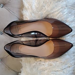 International Concepts Clear Black Heel